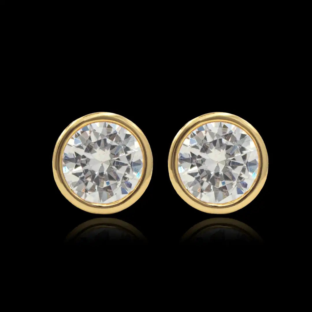 Brincos e Argolas Masculinos Banhado a Ouro 18k - Rei18k