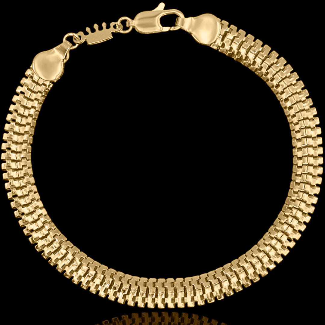 Pulseira de ouro 18k masculina