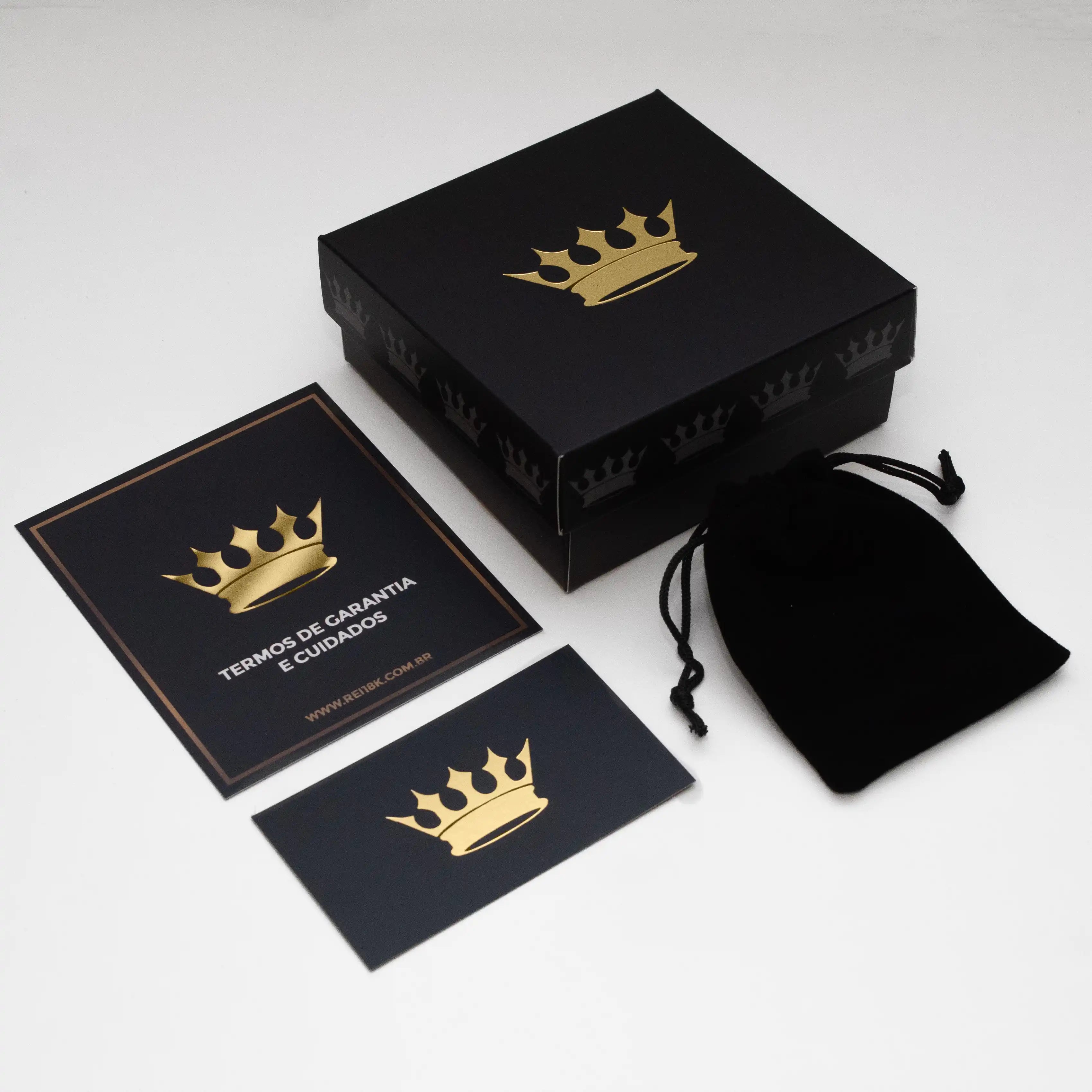 Corrente tijolinho 1mm com Pingente Nossa Sra. Aparecida Banhado a Ouro 18k