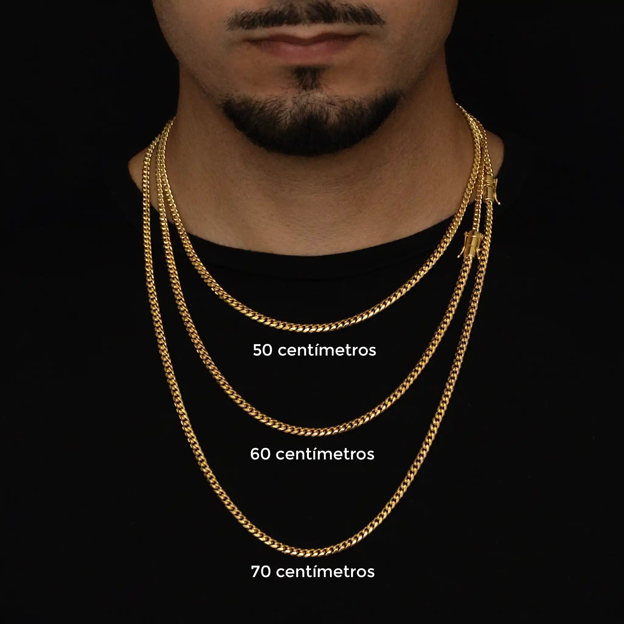 correntes masculinas de ouro 18k