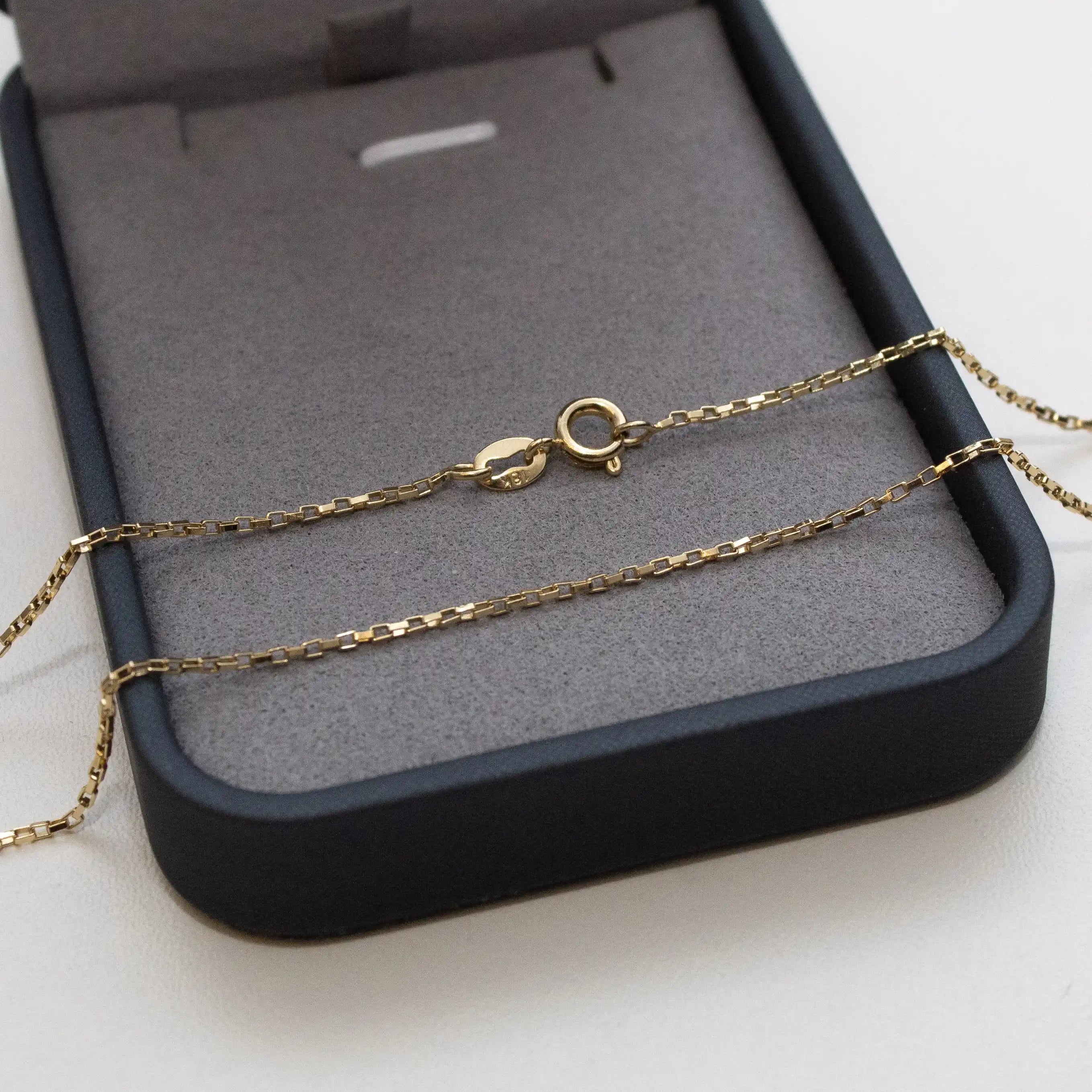 corrente de ouro masculina - tijolinho - ouro 18k