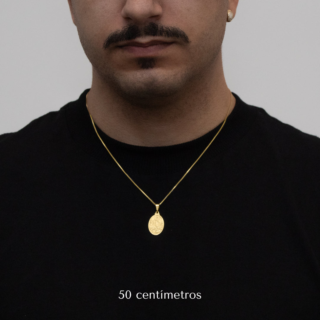 Pingente Nossa Senhora de Fátima Banhado a Ouro 18k