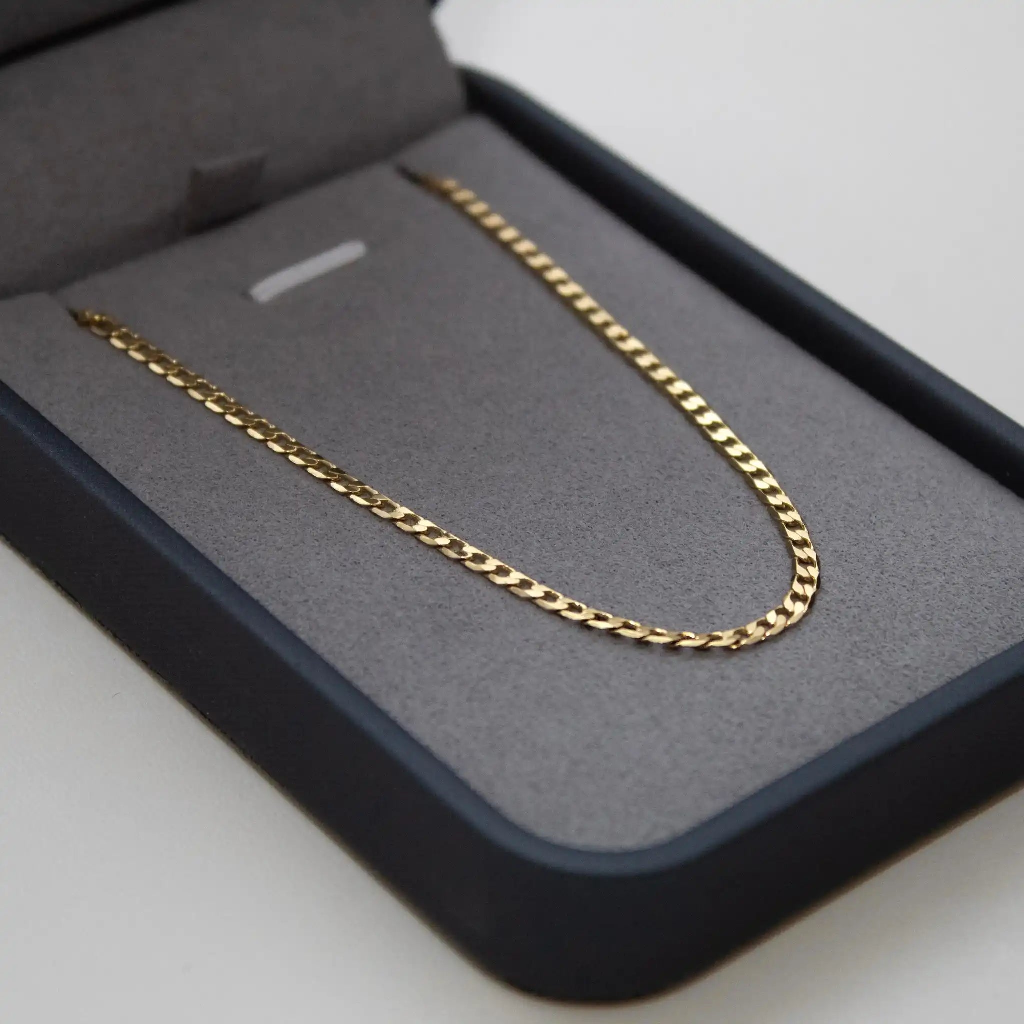 Corrente Grumet Escama 2mm Banhado a Ouro 18k