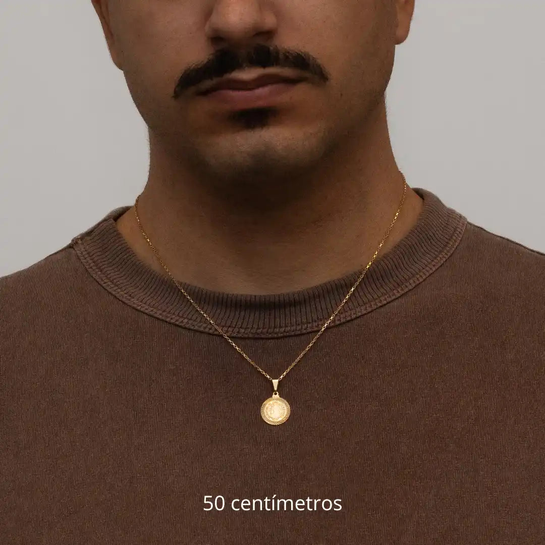 Pingente São Bento II Banhado a Ouro 18k