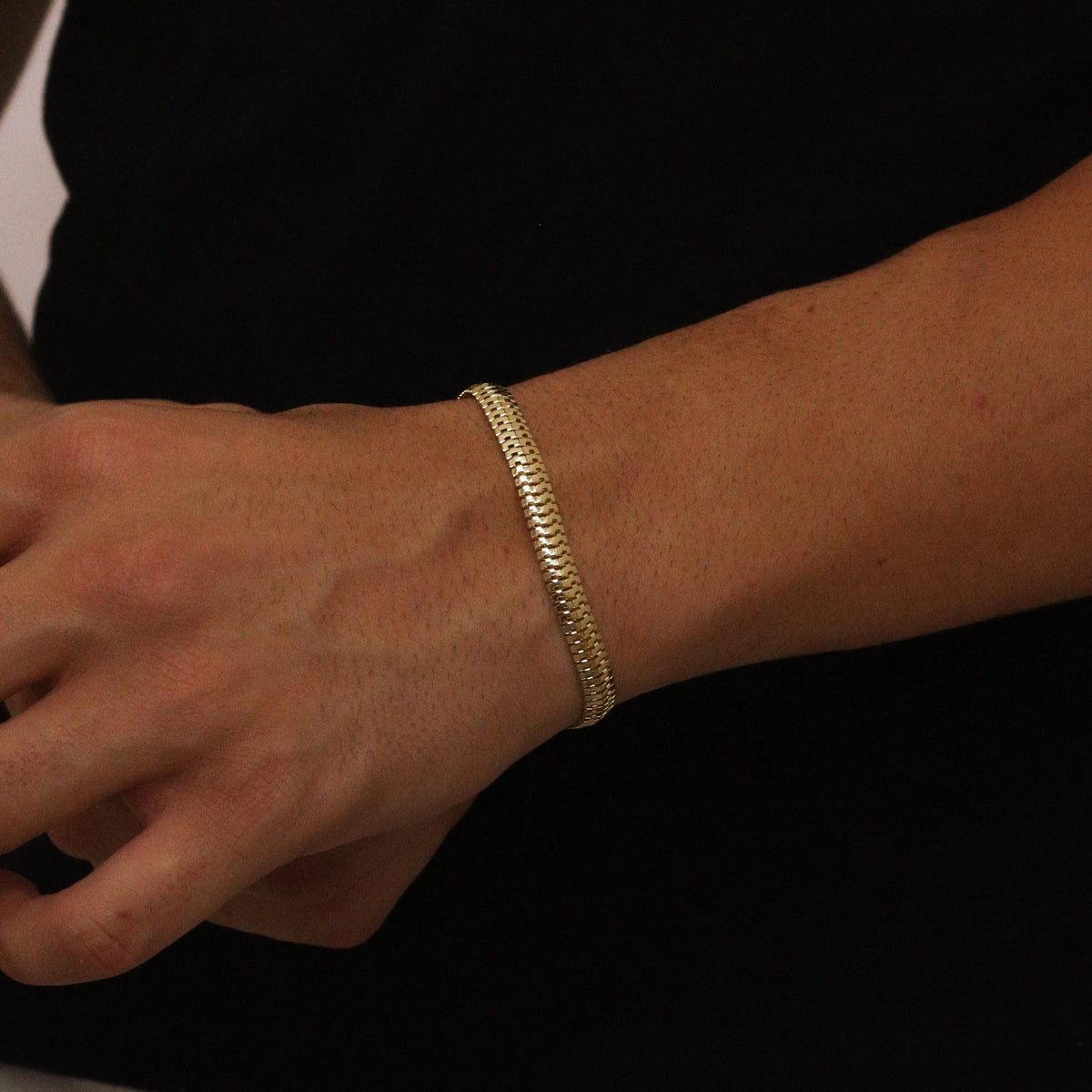 Pulseira Élite 6mm Banhado a Ouro 18k