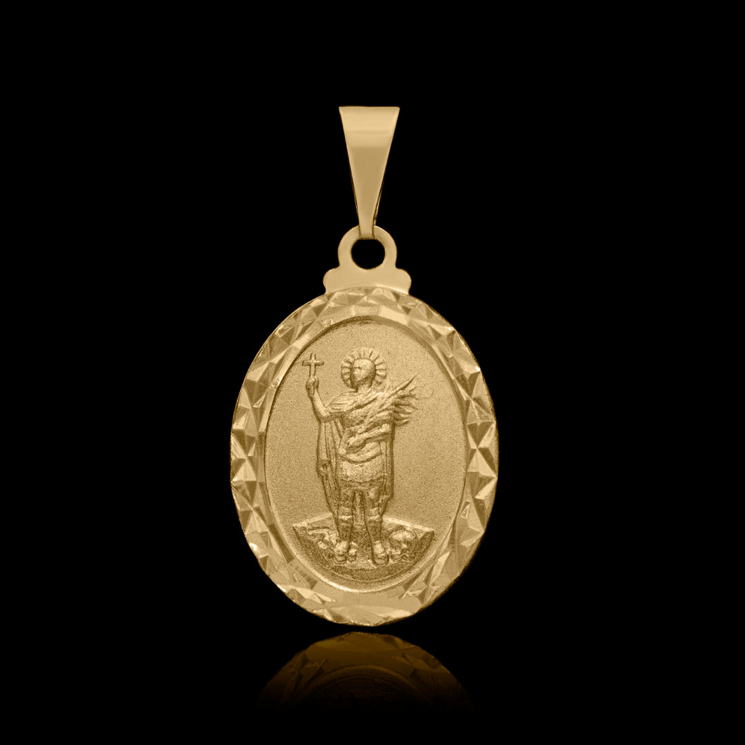 Pingente Santo Expedito Banhado a Ouro 18k