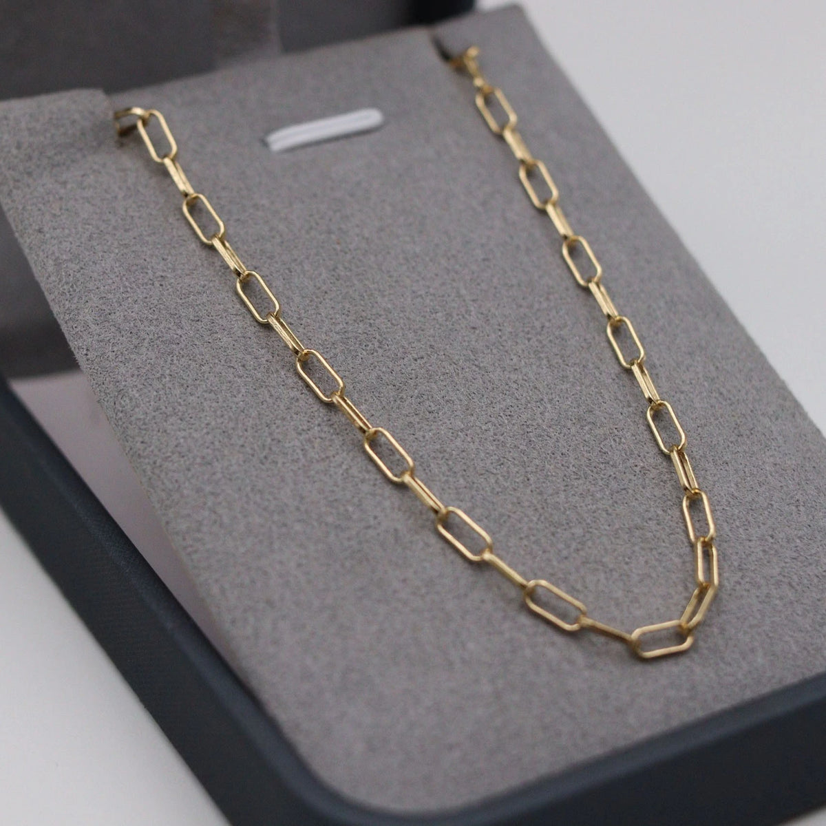 Corrente Cartie 3mm banhado a Ouro 18k