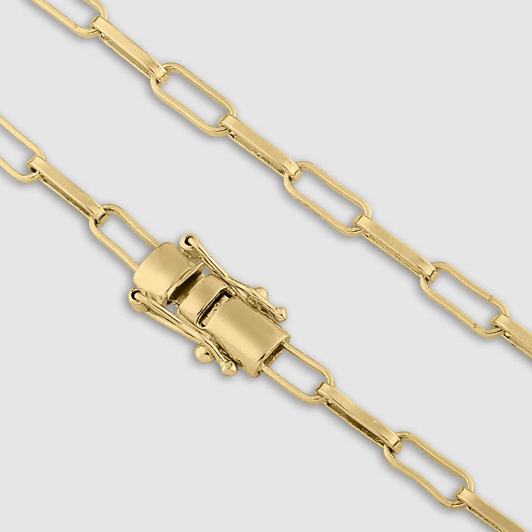 Corrente Cartier 3,5mm Banhado a Ouro 18k