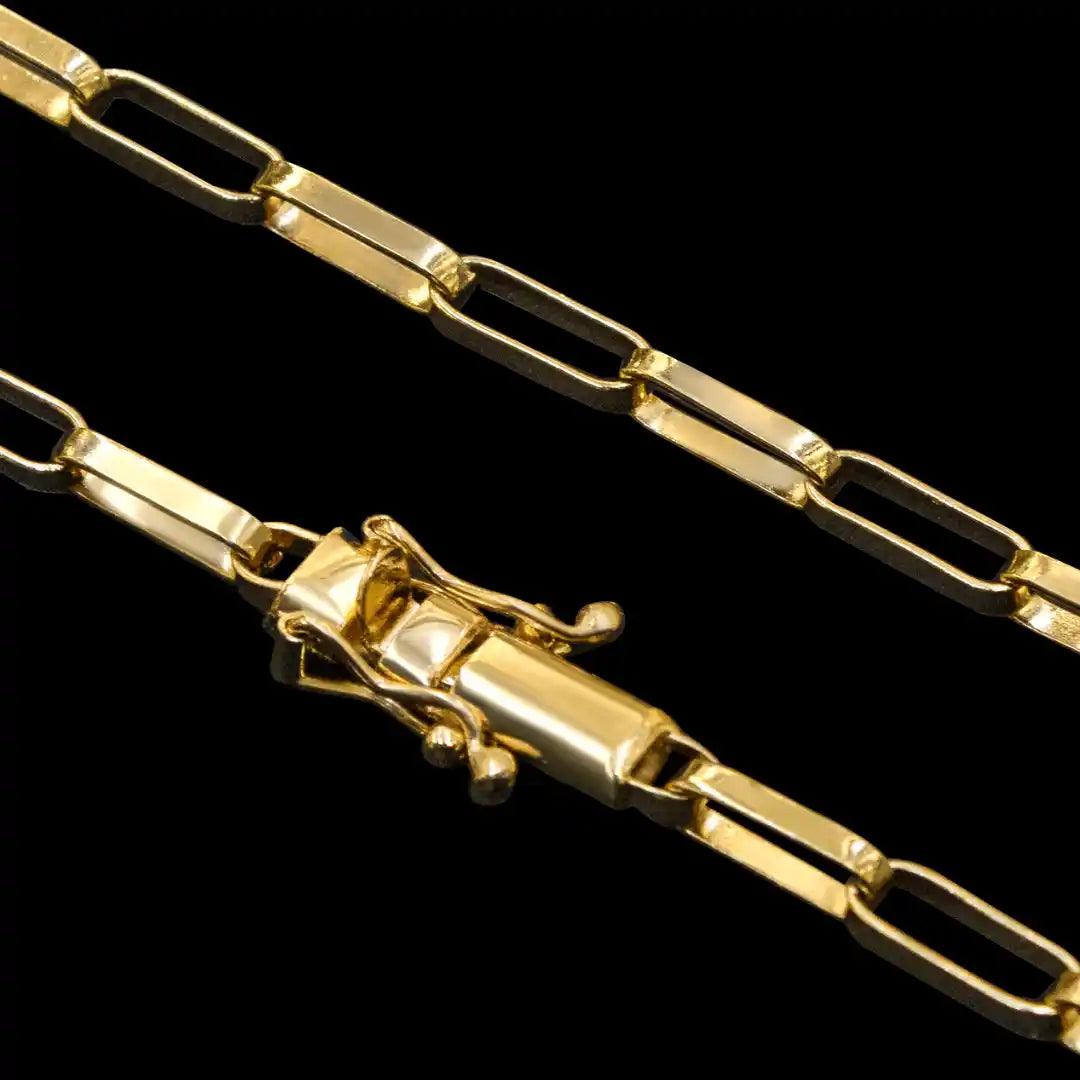 Corrente Cartier 4mm Banhado a Ouro 18k - Rei18k