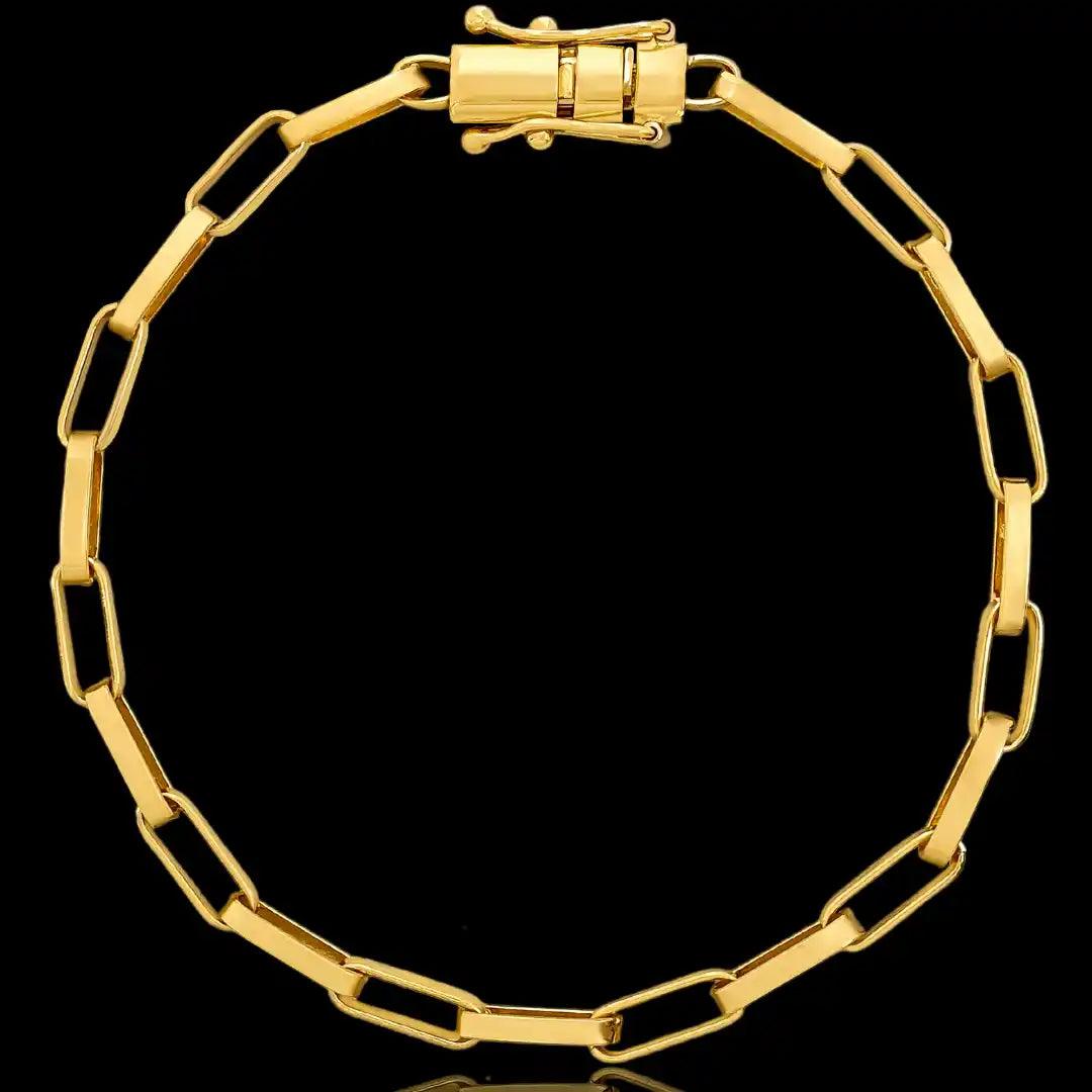 Pulseira Cartier 4mm Banhado a Ouro 18k - Rei18k