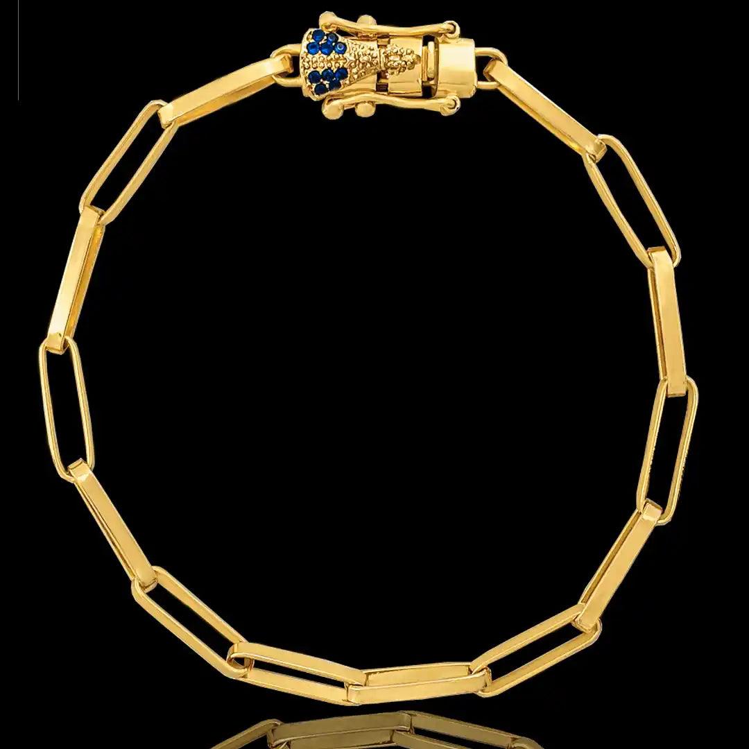 Pulseira Cartier Nossa Sra. Banhado a Ouro 18k - Rei18k