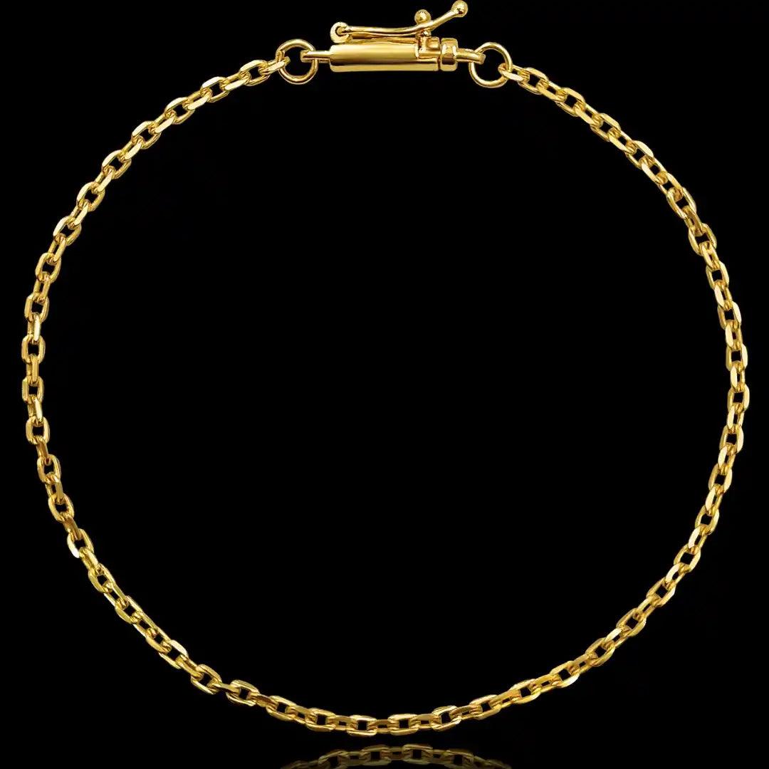 Pulseira masculina cartier cadeado 2,5mm banhado a ouro 18k - Rei18k