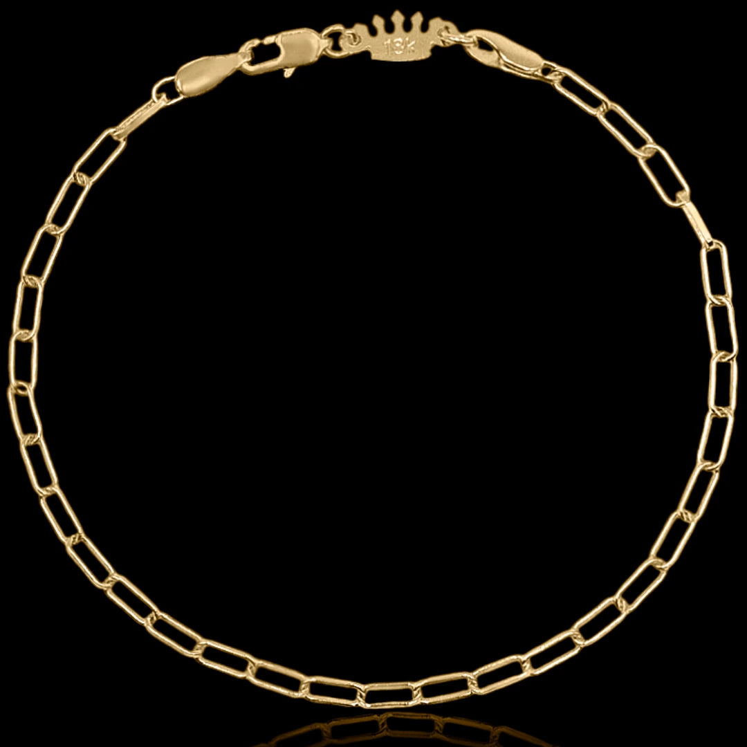 Pulseira Cartier 3mm Banhado a Ouro 18k
