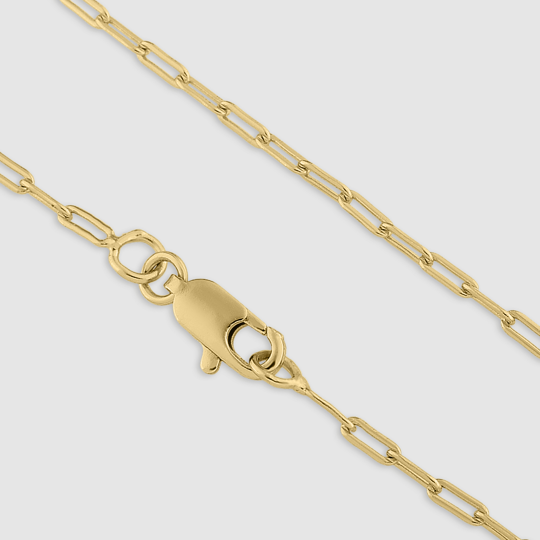 Corrente Cartier Long 2mm Banhado a Ouro 18k